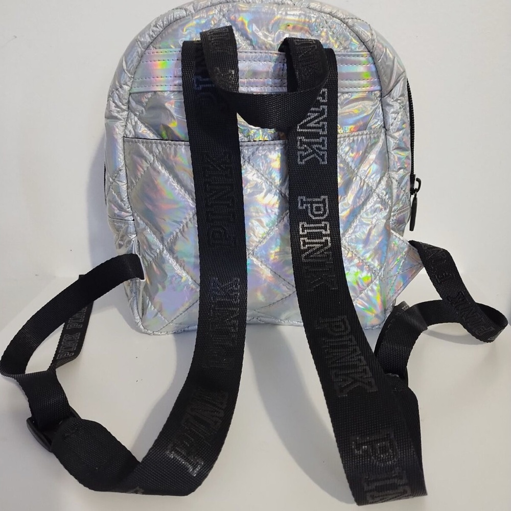 PINK Victoria Secret Holographic Mini Quilted Backpack
Rare-Y2K
NWT - Picture 4 of 10